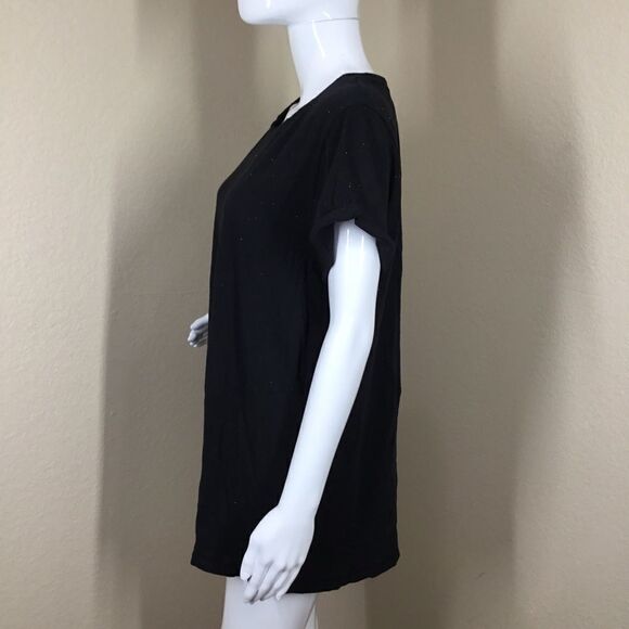 Lucky Brand Glitter Tee Shirt C7 - Picture 6 of 7